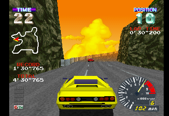 Ridge Racer Revolution Screenshot 1
